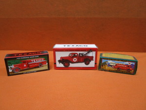 (3) Texaco Diecast Trucks