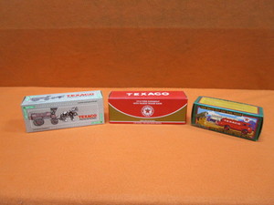 (3) Texaco Diecast Trucks