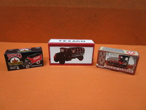(3) Texaco Diecast Trucks