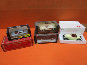 (5) Diecasts 57 Corvette, 02 Thunderbird, Chevy 454 SS Pickup, 55, Buick Century, Ford Roadster