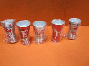 Coca-Cola McDonalds Olympic Alum Cups