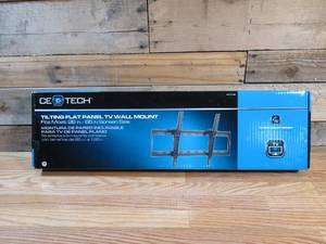 lot 98 image: CE Tech - Tilting Flat Panel TV Wall Mount Fits Most 26 - 65 inch Screen Size