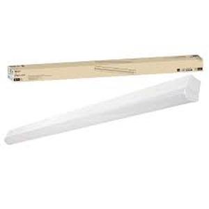 lot 200 image: Commercial Electric 4 ft LED Garage Workshop Ceiling Strip Light Fixture Shop Light Hardwire 3600 Lumens 4000K Bright White