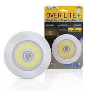 lot 30 image: Sensor Brite Overhead Motion Activated LED Rechargeable Night Light