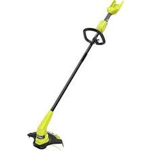 lot 125 image: RYOBI 40V 12 in. Cordless Battery String Trimmer (Tool Only) & Battery Charger (Missing Guard)