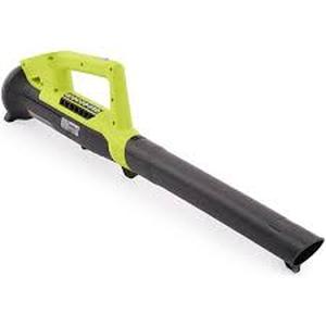 lot 149 image: RYOBI ONE 18V 90 MPH 200 CFM Cordless Battery Leaf BlowerSweeper (TOOL ONLY)