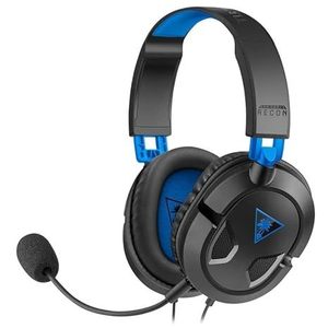 lot 100G image: Two Turtle Beach Recon 50P Stereo Gaming Headset PS4, PS4 Pro, Xbox One and Xbox One S (Black & Blue)