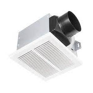 lot 233 image: Hampton Bay 80 CFM Ceiling Mount Room Side Installation Heavy-Duty Bathroom Exhaust Fan, ENERGY STAR