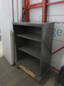 lot 779 image: METAL BOOKCASE