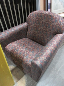lot 796 image: LOWENSTEIN UPHOLSTERED ARM CHAIRS