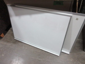 lot 808 image: WALL MOUNT WHITE BOARDS