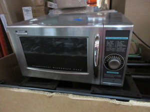 lot 819 image: SHARP COMMERCIAL MICROWAVE OVEN