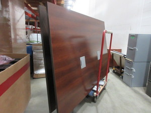 lot 833 image: LARGE EXECUTIVE CONFERENCE TABLE