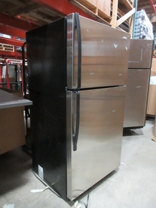 lot 838 image: WHIRLPOOL GOLD STAINLESS REFRIGERATOR FREEZER