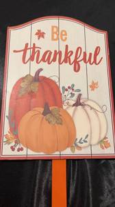 lot 24 image: Overstock Assorted Fall Decor