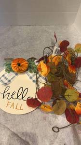 lot 25 image: Overstock Assorted Fall Decor
