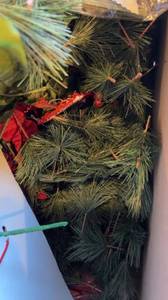 lot 161 image: Overstock CRAFTERS- Large box of a Variety of Holiday Floral