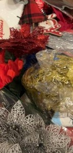 lot 4 image: Overstock Amazon Box Full of Assorted HolidayChristmas Decor and More