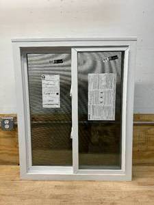 lot 16 image: SIMONTON 6100 Series Vinyl Slider Window