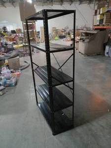 36 x 16 x 71 - 5 shelf rack - Black