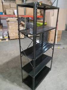 36 x 16 x 71 - 5 shelf rack - Black