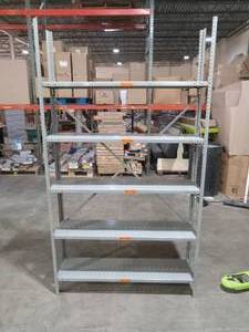 48 x 12 x 87 - 5 shelf rack - tan