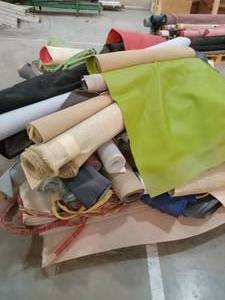 Pallet of upholstery Fabric