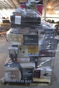Pallet of Lights and Fans-MissingDamaged Parts