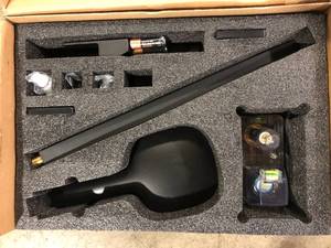 lot 20 image: ELLO&ALLO 2-Handle 3-Spray Tub and Shower Faucet Combo Set with 10 in. Rain Shower Head in Matte Black (Valve Included)    Customer Returns See Pictures