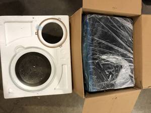 lot 26 image: GE 1.6 cu. ft. Countertop Microwave in Stainless Steel with Sensor Cooking Customer Returns See Pictures