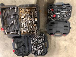 lot 25 image: Lot of Assorted Husky Mechanics Tool Sets Various Sizes and Conditions  Customer Returns See Pictures