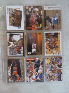 lot 15 image: 27 Different Michael Jordan Cards