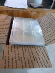 lot 20 image: Box of Pocket Pages for Trading Cards