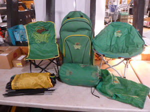 lot 58 image: Green Wing Ducks Unlimited Childs Camping Set