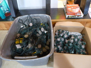 lot 84 image: 2 Containers of Outdoor Holiday Lights
