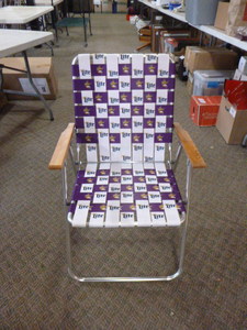 lot 96 image: Minnesota Vikings Miller Lite Folding Chair