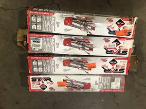 Lot of Rubi 26 in. Star Max Tile Cutter    Customer Returns See Pictures
