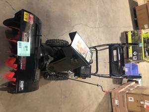 Legend Force 26 in. Two-Stage Gas Snow Blower with Electric StartCustomer Returns See Pictures