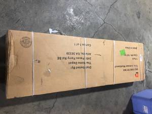 Husky Ready-To-Assemble 6 ft. Solid Wood Top Workbench in Black with Pegboard and 2 Drawers  Customer Returns See Pictures