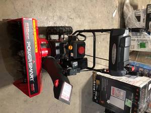 PowerSmart 26 in. 2-Stage Gas Snow Blower with LED Light Electric Start Customer Returns See Pictures