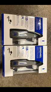 Lot of 2 Dremel Cordless 4V USB Rechargeable Lithium-Ion Glue Pen   Customer Returns See Pictures