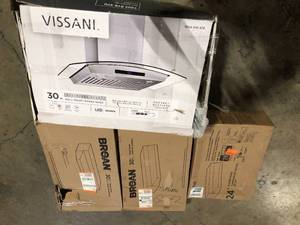 Lot of Assorted Major Appliances Various Models and Conditions Customer Returns See Pictures