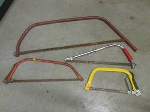 lot 77 image: (EW2) 4 Assorted Saws...