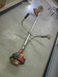 lot 85 image: (EW7) Toro TC5000 Professional Straight Shaft Gas Trimmer with Saw Blade - Turns Over - No Gas To Start