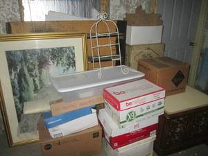 lot 96 image: (BR1) Assorted UnsoldUnclaimed Lots (Shelf Behind Not Included)