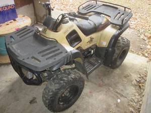 lot 168 image: (UD-1) Winchester Special Edition 4-Wheeler - Needs Carb Work - Includes New Carburator Kit