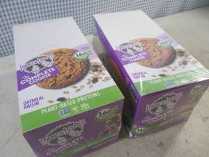 lot 176 image: (B-1) 2 Boxes Lenny & Larrys Jumbo Oatmeal Raisin Cookies 12 - 4oz Cookies per Box By Oct 2023