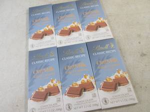 lot 195 image: (B-3) 6 Large Oat Milk Salted Caramel Non Dairy Chocolate Past Date
