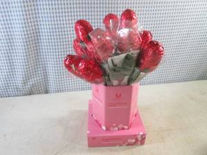 lot 218 image: (C-1) Display of 16 Chocolatey Roses Best by May 2024