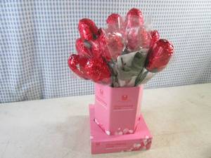 lot 219 image: (C-1) Display of 16 Chocolatey Roses Best by May 2024